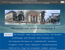 Tablet Screenshot of hgz-pforzheim.com